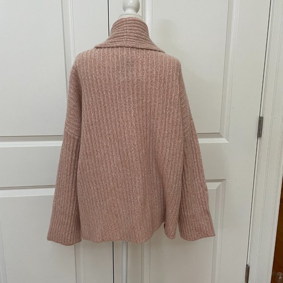 Cashmere Fisherman Shawl Cardigan from Naadam - Picture 3 of 6